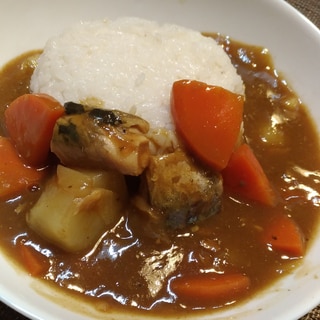 即席☆子どもに食べさせたい♪さば缶カレーライス